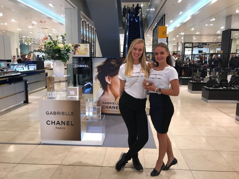 Promotieteams Chanel Gabrielle – Chanel