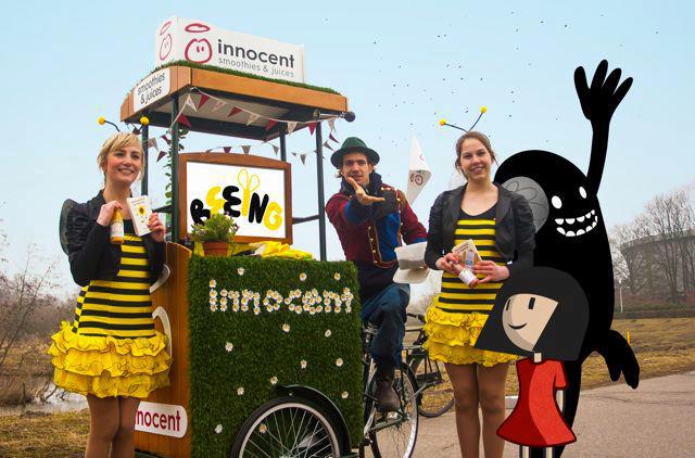 Innocent smoothies guerrilla marketing