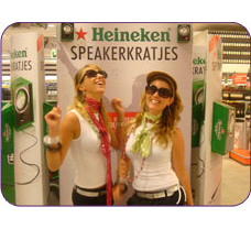 Case Heineken Speakerkratjes