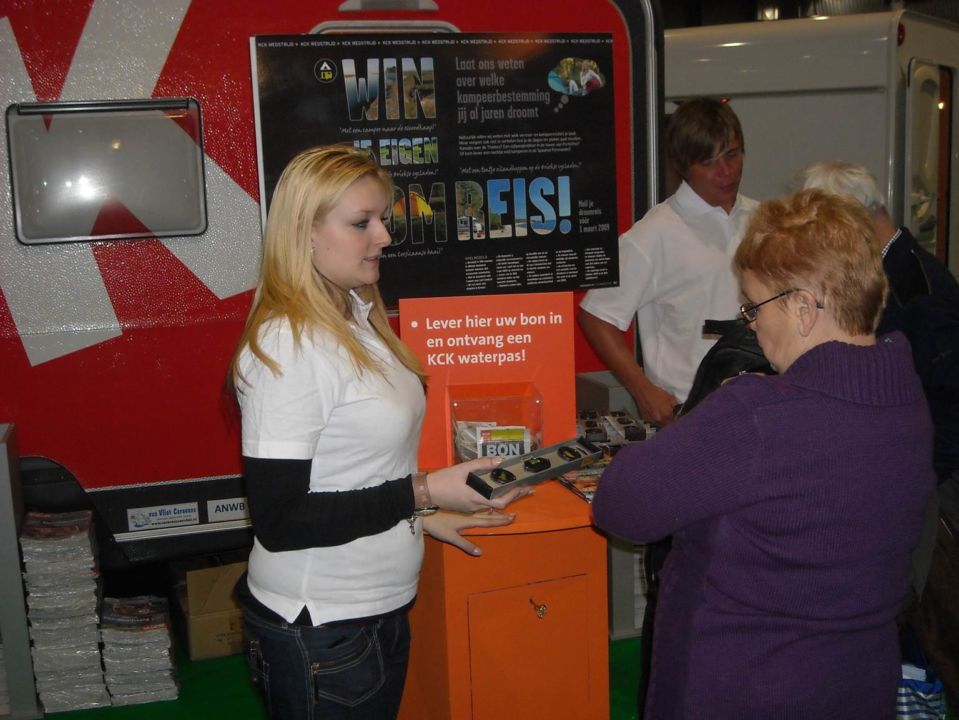 Mobiele interactieve narrowcasting