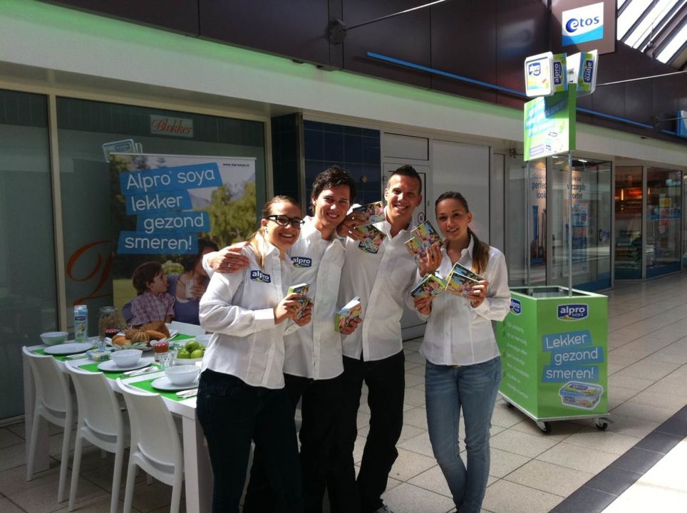 Alpro Soya Minarine Sampling