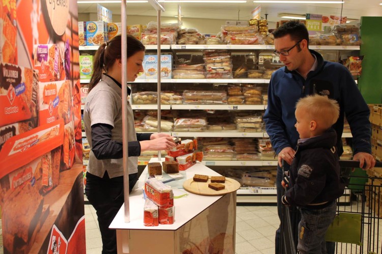 Shoppermarketing Bolletje ontbijtkoek