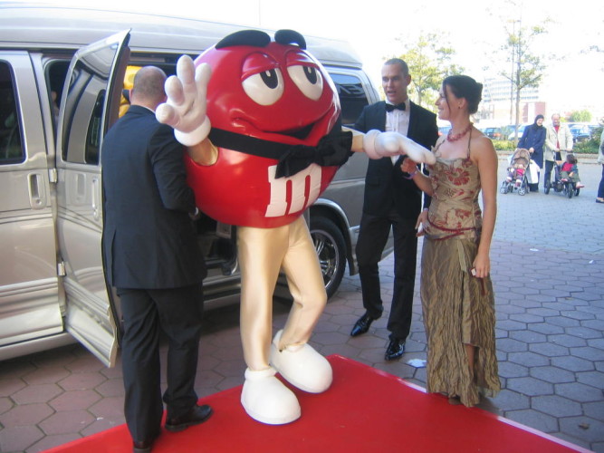 Filmfestival Sampling M&M’s Red & Yellow