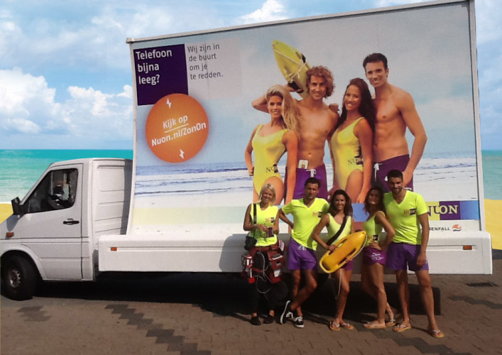 Zomerse aandacht op het strand?