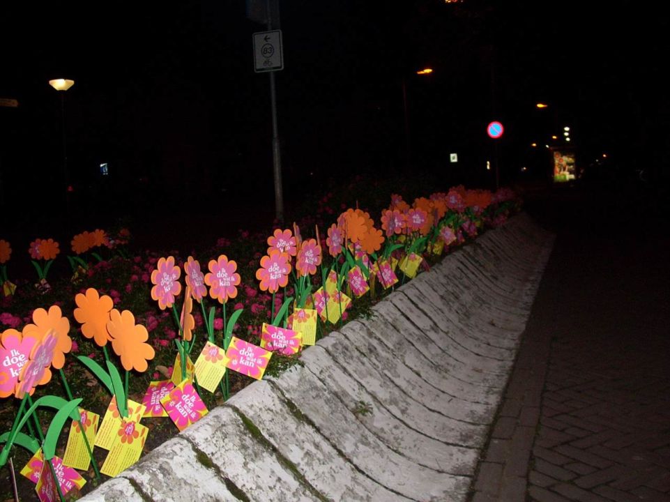 Spraakmakende guerrilla marketing van De Zorgenmakers