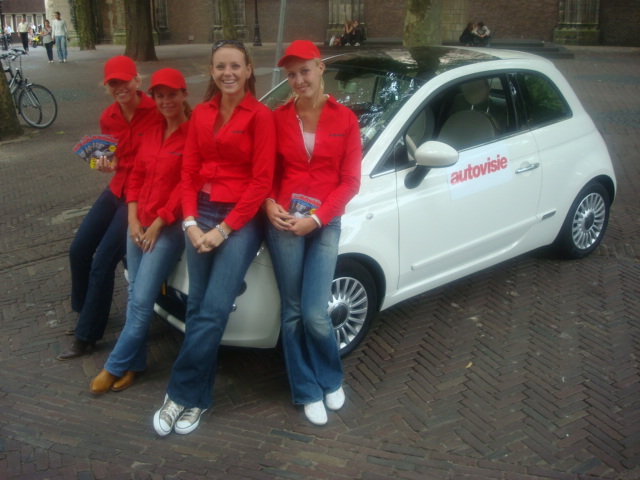 Verkopers Fiat 500 voor Autovisie