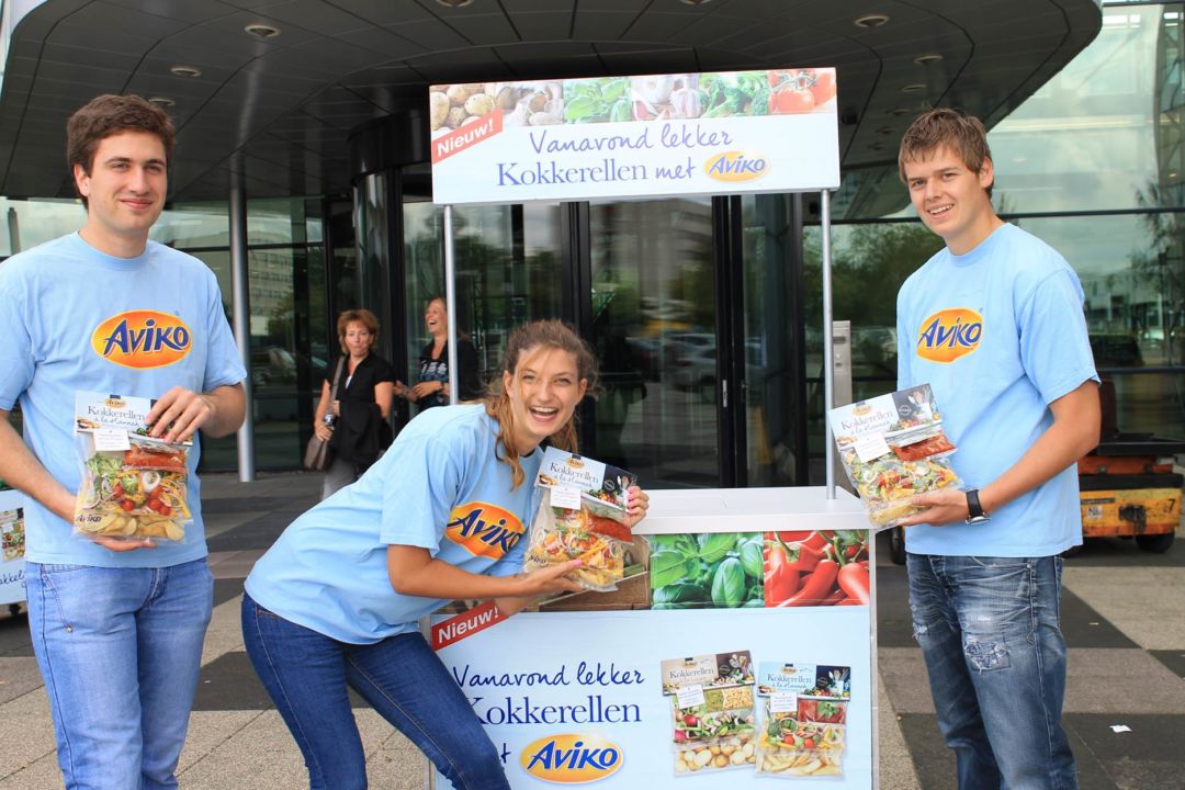 Instore demonstraties voor Aviko, Innocent en Fruity King