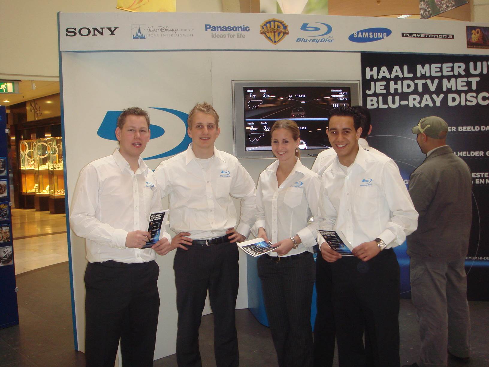 Blu-ray Disc promotietour voor o.a. Panasonic en Samsung