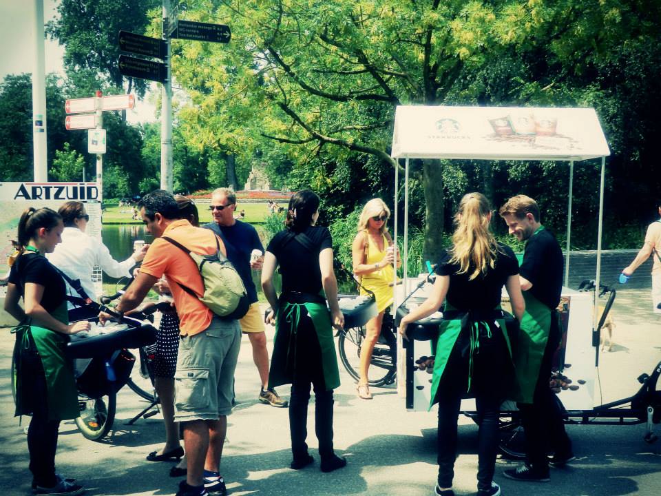 Near Store Sampling Starbucks