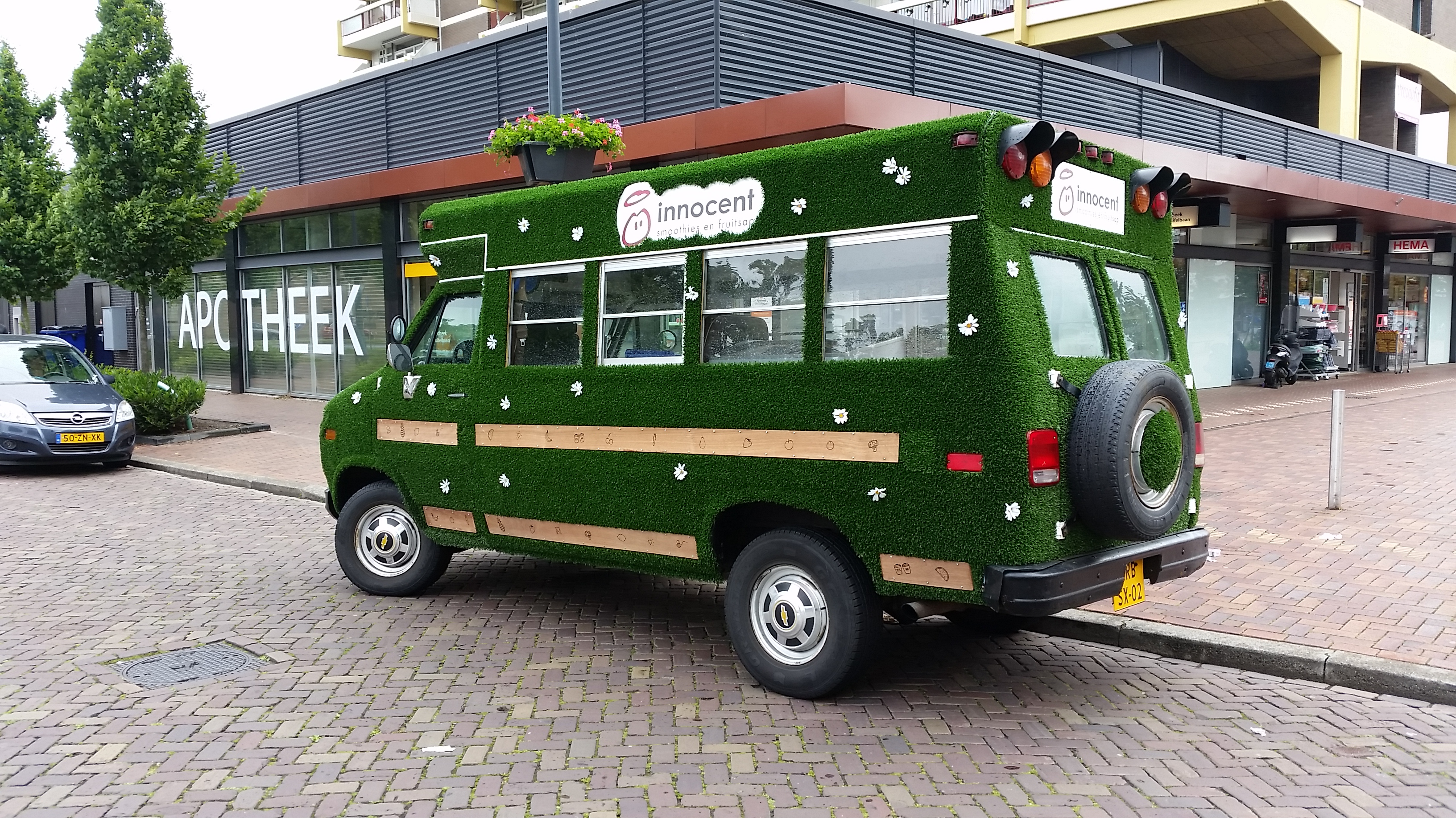 Instore demonstratie Innocent Verse sap