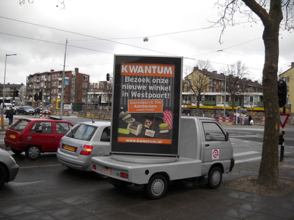 Moving Billboard Kwantum nieuwe vestigingen