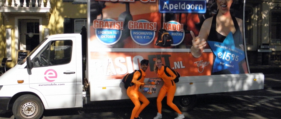 Basic-Fit Moving Billboards promotietour