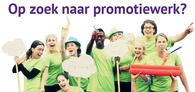 Promotiemedewerker of hostess worden?