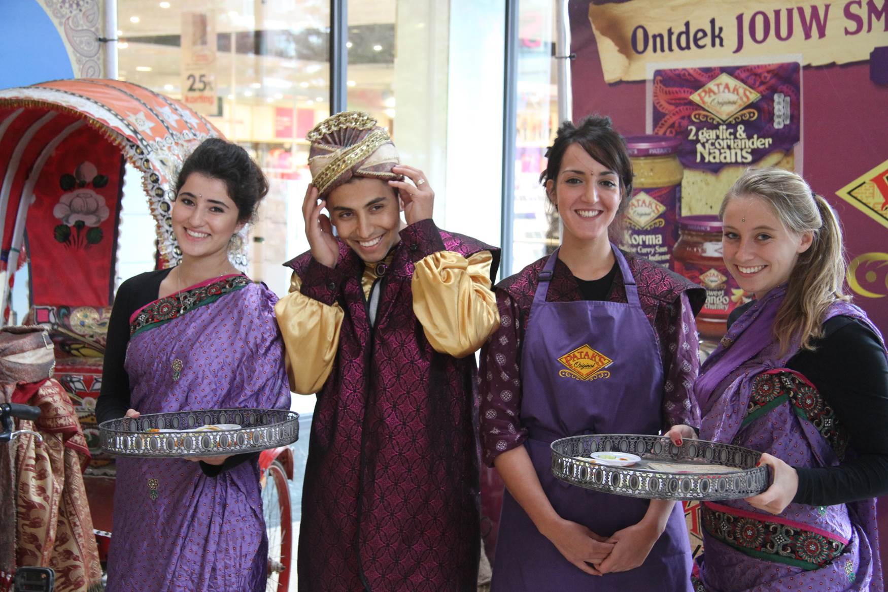 Near store sampling en fotomarketing Patak’s