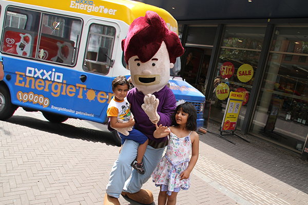 Oxxio Energie promotietour deelt ijskoude energie uit!