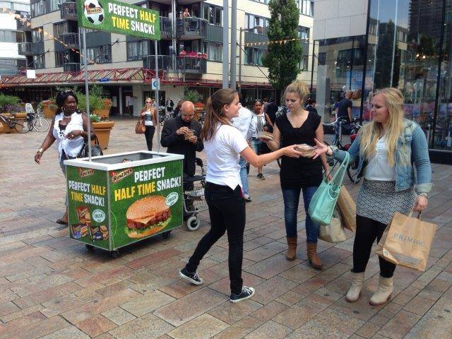 Sampling Rustlers Burgers