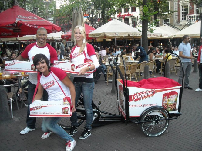 Sampling zomertour Stegeman Franse Worstjes