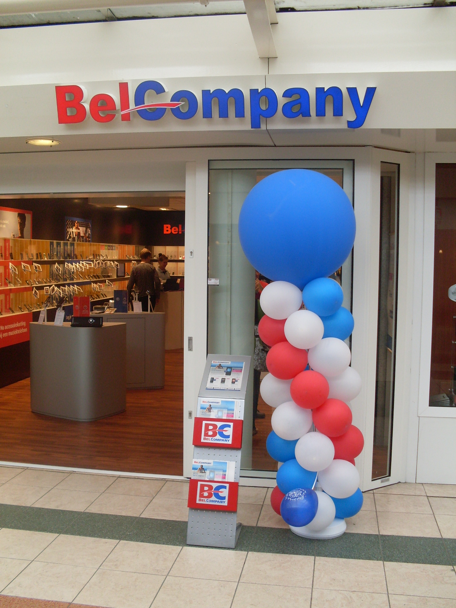 BelCompany zet sandwichborden in voor Store traffic