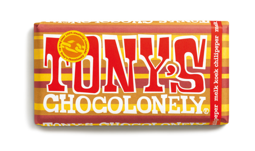 Demo Tony Chocolonely supermarkt Hoogvliet