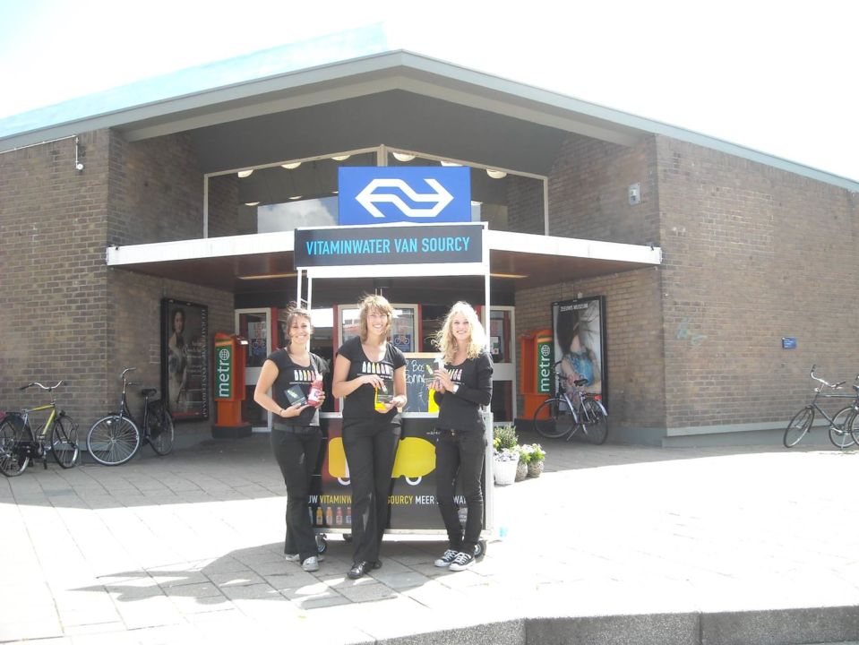 Sampling actie Sourcy Vitaminwater