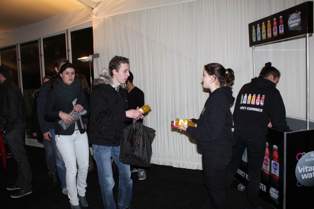 The Voice of Holland: sampling campagne Vitamin Water