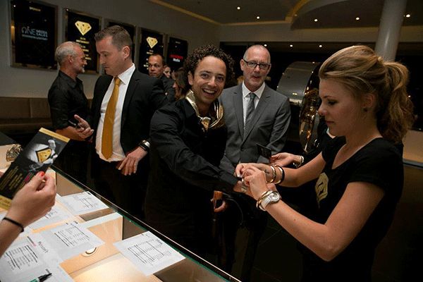 Hostesses tijdens IBC