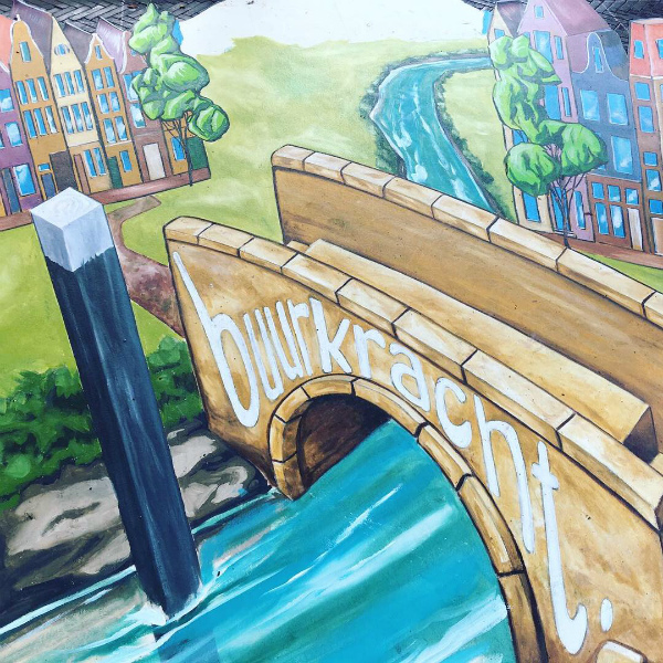 KRACHTIGE 3D STREET ART VOOR BUURKRACHT