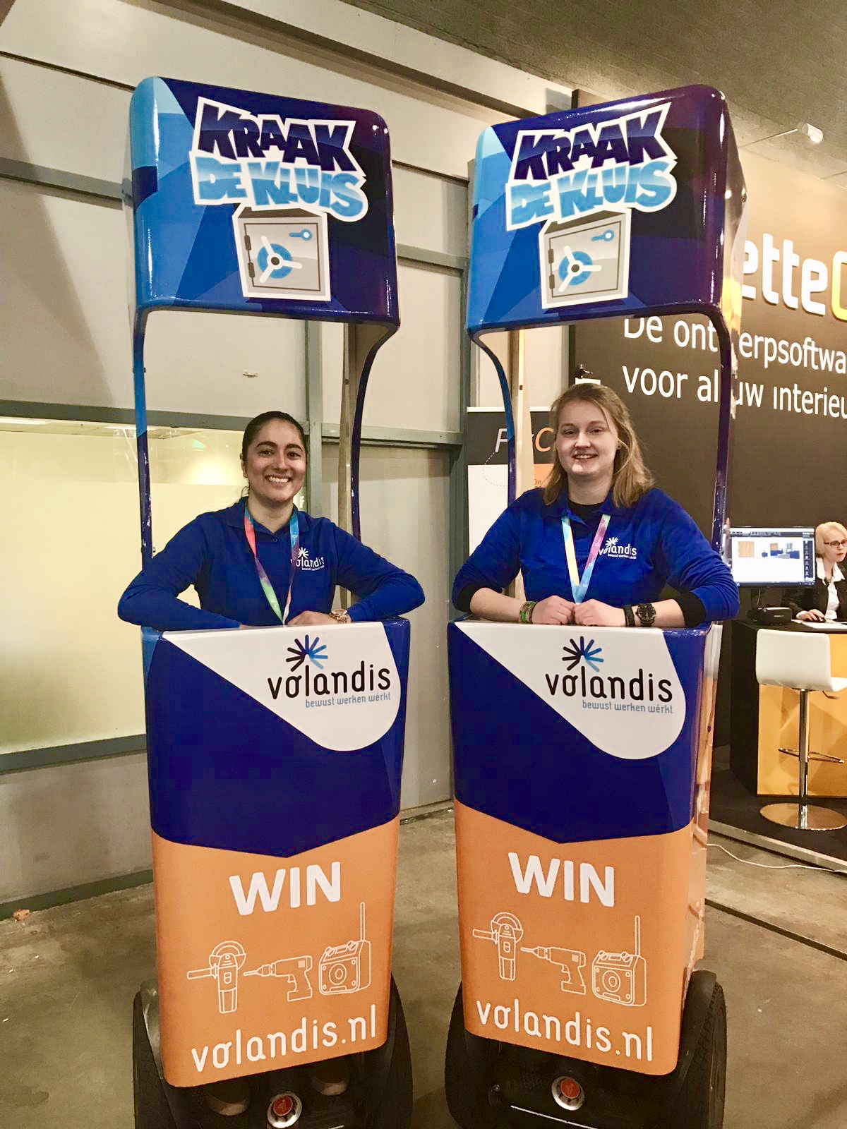 ‘Kraak de Kluis’ merkactivatie Volandis op Bouwbeurs